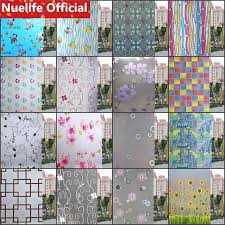 60x200cm variety of frosted glass film