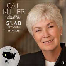 While loving the utah jazz is a good start, no one is going to accept love in lieu of cold, hard cash. Forbes On Twitter Gail Miller Owner Of Utah Jazz And Car Dealerships Is The Richest Person In Utah Https T Co I907aqn94m