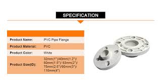 If these measurements do not single out a flange, measure the bolt hole diameter. Pipe Flange 32 40 50 63 75 90 110mm Pvc Water Pipe Supply Flange Plastic Diy Water Connectors Flange Base Pipe Fittings Aliexpress