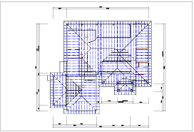Column Plan Layout Detail Dwg File