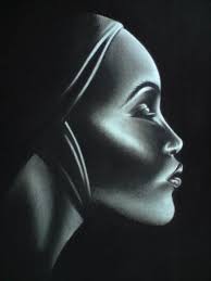 Artwork African Woman Art Black And White Sketch Of African Woman African Women Art Woman Sketch Soulful Art
