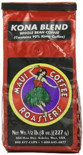 Maui Coffee Roasters Whole Bean Coffee Kona Blend 8 Ounce Http Www Teacoffeestore Com Maui Coffee Roa Coffee Roasters Coffee Beans Coffee Health Benefits