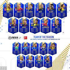 German bundesliga squad revealed on 15th may 2020, it is available in fifa team of the season (tots) in fifa 20 is a celebration of the very best players from this football campaign, across the. Fifa 19 Bundesliga Tots Das Sind Die Spieler Der Saison Gamez De