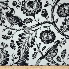 Black And White Floral Fabric Duralee Durham Slub Black White Floral Upholstery Fabric Duralee Fabrics White Upholstery Fabric