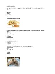 5 soal pilihan ganda tentang invitation card 26. Soal Budidaya Kelas 1 Smt 1