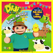 2 мин и 11 сек Myb Buku Didi Friends Buku Aktiviti Tulis Kira Lukis Warna Siri 2 Prima Kids Shopee Malaysia