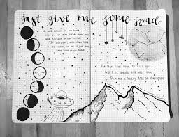 Aesthetic Black And White Bullet Journal Pin On Bullet Journalling