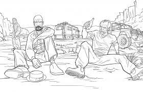 Printable breaking bad 6 coloring page. Breaking Bad Tv Shows Printable Coloring Pages