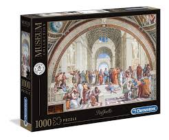 Part of clementoni's museum collection. Buy Clementoni 39483 39483 Vatican Jigsaw Puzzle The School Of Athens 1000 Pieces Multi Coloured Online At Low Prices In India Amazon In
