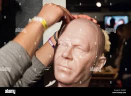 Waxwork head hi-res stock photography and images
