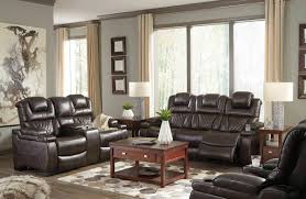 With its clean lines and chic style, the hatsuko coffee table is contemporary style at its finest. Warnerton Chocolate Pwr Rec Sofa With Adj Hdrst Pwr Rec Loveseat With Con Adj Hdrst Hatsuko Lift Top Cocktail Table End Table Chair Side End Table