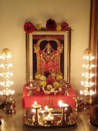 Lord Venkatesa Pooja Room Pooja Room Design Pooja Rooms Pooja Room Door Design