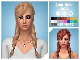 Sims 4 hairs for females or males, alpha hair, maxis match cc, pack, recolors and retextures from tumblr and websites. Sam Hair Mod For The Sims 4 Download