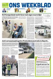 Zet je dan zeker op de reservelijst via www.qvax.be. Ons Weekblad 09 04 2021 By Uitgeverij Em De Jong Issuu
