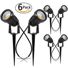 Sunriver 6w Led Landscape Lights 12v 24v Outdoor Spotlight Led Pathway Lights Low Voltage Landscape Lighting Waterproof For Driveway Yard Lawn Flood Garden Landscape Lighting Kits Led Landscape Lighting Landscape Spotlights