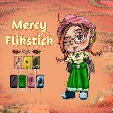 Mercy Flikstick (My Sugar Rush-sona) by TessaTheGameFreak