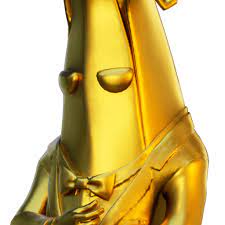 Golden Agent Peely Fortnite Epic Games Print Pictures