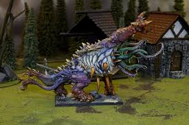 Chaos Mutalith Vortex Beast Thousand Sons Beast Miniature Painting