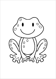 Enjoy these free coloring pages to color, paint or crafty educational projects for young children and the young at heart. Cute Cartoon Toad Coloring Page Coloringbay