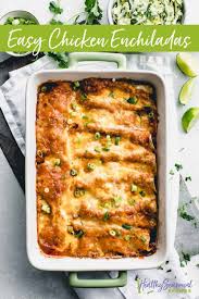 Easy Chicken Enchiladas Recipe Easy Chicken Enchilada Recipe Chicken Enchiladas Easy Chicken Enchilada Recipe