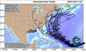 5 charts showing where hurricane irma might land zero hedge