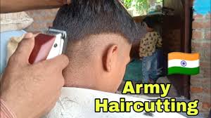 Indian Army Haircut Military Haircut Youtube