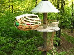 Backyard treehouse is a small building built among the branches of a tree. 30 Tree Perch And Lookout Deck Ideas Adding Fun Diy Structures To Backyard Designs