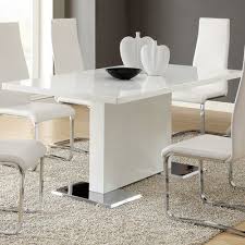 3.3 out of 5 stars 21. Wade Logan Plumville Dining Table Modern Dining Table Contemporary Dining Room Sets White Dining Table
