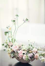 Modern Japanese Inspired Styled Shoot Utterly Engaged Flower Arrangements Modern Flower Arrangements Beautiful Flower Arrangements