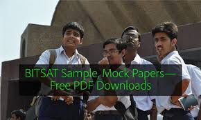 Birla Institute Of Technology And Science Pilani Dubai Campus Bitsat Mock Guess And Sample Practice Question Papers With Answers Solutions This Or That Questions Question Paper Mocking