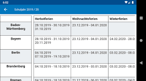 Die kalenderwochen 2021/2022 entsprechen der in europa üblichen berechnungsweise für kalenderwochen (iso 8601). Ferienkalender For Android Apk Download