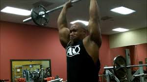 To do the exercise, liu says to grab a dumbbell or bar and sit down on a bench or some other flat surface with the back supported. Barbell Standing French Press Triceps Youtube