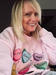 I really wanted a Valentine's sweatshirt. Watched a few YouTube videos.