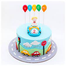 The second birthday of the smallest member of your family has already arrived. Car Cake For A 2 Year Old Boy Cool Birthday Cakes Disney Birthday Cakes Baby Birthday Cakes