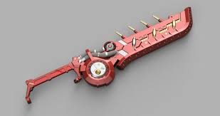 Shulk S Monado Replica Ex 3d Print Files In 2020 Replicas Steel Rod Print