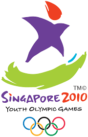 The special olympics logo is based on the sculpture joy and happiness to all the children of the world by zurab tsereteli which was a gift to suny brockport when the university hosted the special olympics in 1979. 2010 Summer Youth Olympics Wikipedia