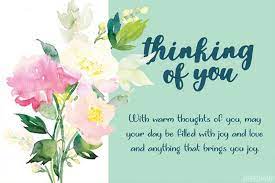 It is said that every human being has over 60000 thoughts everyday but only a few are special coz of the people in those thoughts which bring a smile. Free Printable Thinking Of You Card Maker Online