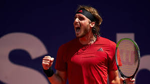 H2h results for tsitsipas nadal: Cvrlqpousstegm