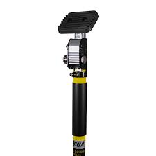 Tighten down the cinch point around the body of the pole to in this case, you can buy compression straps to add to your pack or thread webbing, cordage, in other ties through the slots to use as straps to hold. Timco Dust Barrier Pole Drywall Support