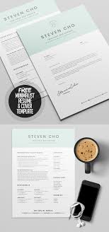 23 Free Creative Resume Templates With Cover Letter Creative Resume Template Free Resume Template Free Minimalist Resume Template