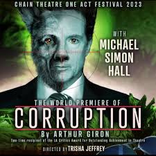 Michael Simon Hall in World Premiere of CORRUPTION
