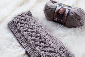 His beautiful stitch will get you so excited! Celtic Weave Scarf Crochet Pattern Two Brothers Blankets