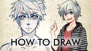 HOW TO DRAW】 Male Manga Character - YouTube
