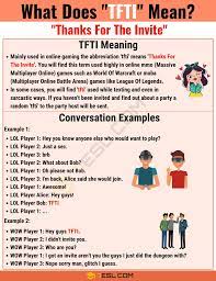 Tfti Meaning What Does Tfti Mean And Stand For 7esl Meant To Be Slang Words English Lessons