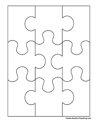 Large puzzle piece template printable. 19 Printable Puzzle Piece Templates á… Templatelab