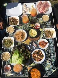 How to store korean vegetable side dishes? Homemade Traditional Korean Bbq With All Side Dishes Food