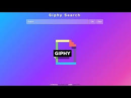 Search On Giphy Api Using Html Css Or Javascript Ajax Giphy Api Search Login Page Design Learn Html Web Design