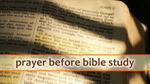 What the bible says about prayer 2. Prayer Before Bible Study Group Sample Prayers