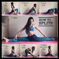 Yogatips Splits Exercices De Fitness Entrainement De Gymnastique Exercices De Flexibilite