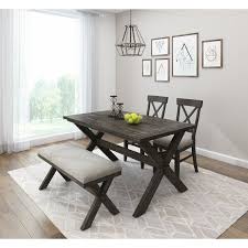 Aughe 4 Piece Dining Set Dining Set Dining Table Setting Table Seating